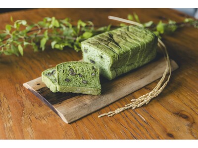 こめ油と米粉のシリーズ「come×come（コメトコメ）」から　　　つの食パン（抹茶あずき）を新発売！