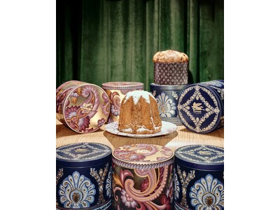 【エトロ】 ホリデーシーズンに華を添えるパンドーロとパネットーネが数量限定で登場