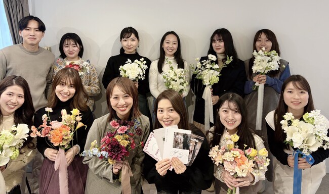 LINEでできる式場探し「トキハナ」花嫁準備プログラムvol.4にて、ARCH DAYS編集長 井上絢香さんによる【結婚式DIYのお悩み解決!ペーパーアイテム講座&ブーケDIY体験】を開催!