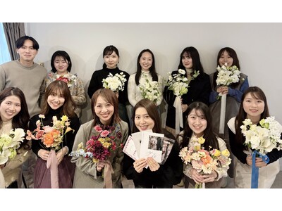 LINEでできる式場探し「トキハナ」花嫁準備プログラムvol.4にて、ARCH DAYS編集長 井上絢香さんによる【結婚式DIYのお悩み解決！ペーパーアイテム講座&ブーケDIY体験】を開催！