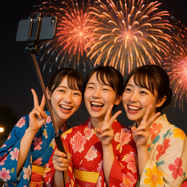 今週末は第51回 金沢まつり花火大会（横浜市金沢区）ですね！夏の想い出を「マイ証明写真」でプリントして、想い出をシェアしよう！