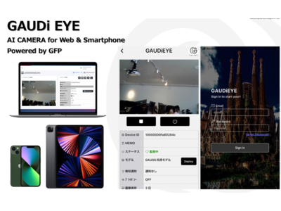 【(株)GAUSS】AIカメラGAUDi EYE 2/1(水)～2/3(金)展示会出展(東京) 無料リモートトライアルのお知らせ 