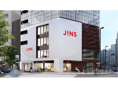 世界最大※全3階の旗艦店「JINS新宿店」4月23日（木）オープン。アイウエアからコンタクト、カフェ、アートまで、ぜんぶ、ここにある。