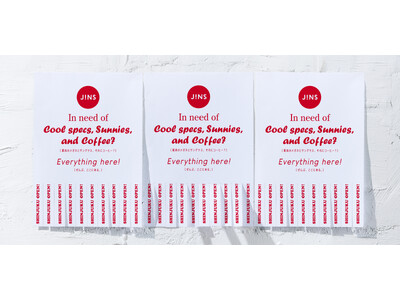 「ぜんぶ、ここにある。」JINS新宿店 4月23日（木）オープン　限定企画や特典がそろう、オープニングキャンペーンを開催