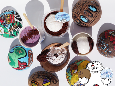 4/1（土）スタート！ハワイ・マウイ島生まれのヴィーガンアイス「ココナッツグレン」とニュージーランド生まれのクッキーブランド「クッキータイム」がヴィーガンスイーツで初コラボ！ ！