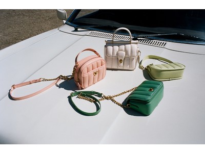 コーチから、新作バッグQuiltiesが発売