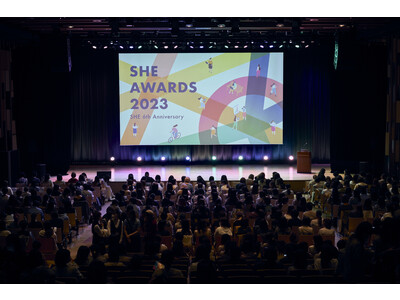 SHE、自分らしく生きる女性をたたえる祭典「SHE AWARDS 2023」を4月15日(土)に開催