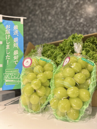 全国各地の朝採れ新鮮農産物を即日、東京など首都圏へ!