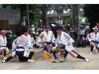 秋祭り奉納「武雄の荒踊」