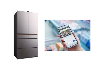 冷蔵室に加え、冷凍室下段・野菜室の中の食材もスマートフォンで確認できる「冷蔵庫カメラ」搭載の冷蔵庫「まんなか冷凍 GXCCタイプ」を発売