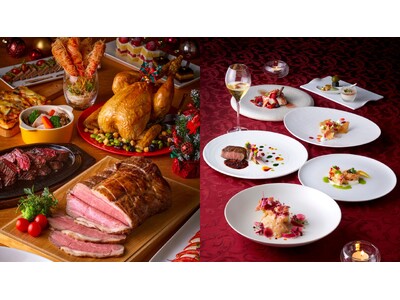【ホテルニューオータニ博多】聖夜を彩る美食の数々　クリスマスビュッフェ＆クリスマスコースを提供