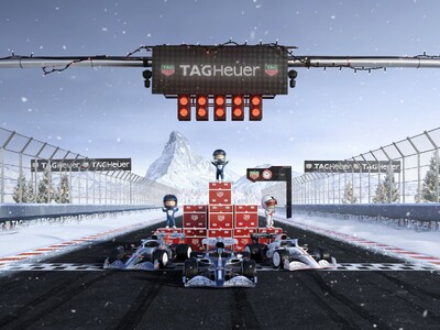 タグ・ホイヤー、スピードと輝きに満ちたホリデーキャンペーン2025を発表