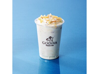 爽やかなレモン香る 「GODIVAデザートドリンク レアチーズケーキ」ゴディバカフェ全店舗で、5月22日（月）から期間限定販売