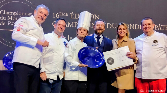フランス料理店 ドミニク・ブシェ トーキョー 伊藤 翔シェフが「パテ・クルート世界選手権2025」PRIX DU TERROIR（テロワール賞）を受賞いたしました