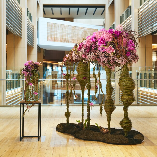 アートコンペティションFlower Art Award 2026 in TOKYO MIDTOWNで第一