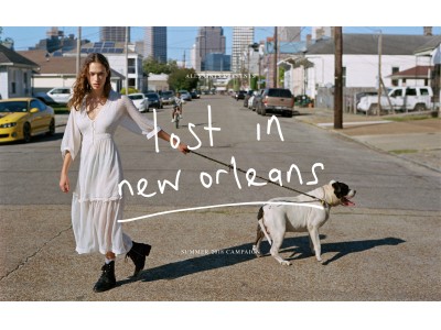 オールセインツ、グローバルクリエイティブキャンペーン“Lost in New Orleans”をローンチ