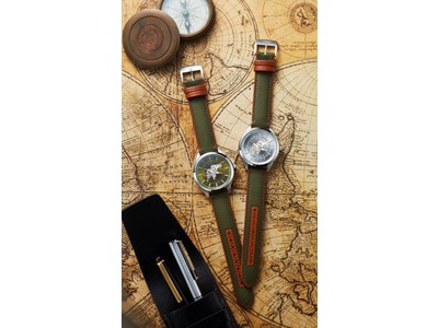 ハンティング・ワールドの時計コレクション　 “バチュークロス”をベルトに採用した大人気シリーズからJALショッピング限定モデル発売！