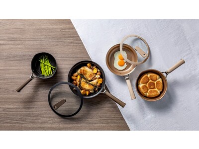 ストレスフリーなフライパンevercookよりインテリアに調和する新シリーズ「evercook DECO」発売