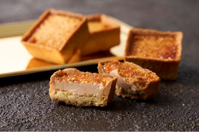 【東京高輪発の新ブランド】バタースイーツを扱う『東京高輪バタリスタ』よりつまんで味わう贅沢バター体験、3つの食感が特長の「ブリュレバタータルト」を品川駅限定で期間限定・先行販売！