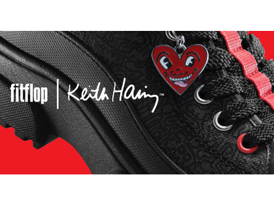 ストリートカルチャーの原点とバイオメカニクスが響きあう『FitFlop×Keith Haring』第2弾