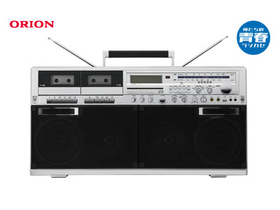 80�N��̃f�U�C���Ƀf�W�^���@�\��Z����������^���W�J�Z�uORION Bluetooth(R)�@�\����CD�_�u���X�e���I���W�J�Z SCR-B10�vGREEN FUNDING �ɂăv���W�F�N�g�J�n