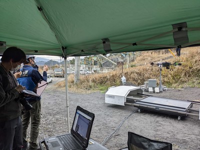 大分県が実施した実証実験で災害発生直後の状況把握に 『SENSYN Drone Hub』を活用