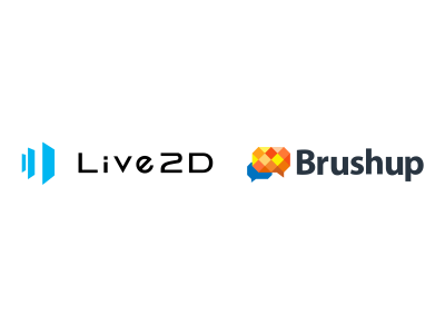 レビューツール「Brushup」が、2Dによる立体表現を実現する2Dモデリングツール「Live2D Cubism」に対応、2019年内にリリース