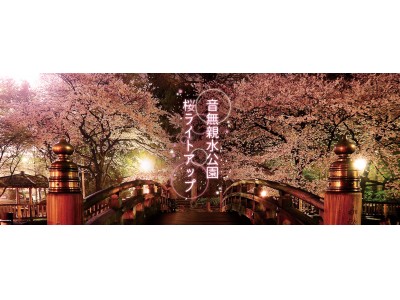 東京都北区・音無親水公園にて初の桜ライトアップイベントを開催！