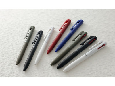 単色と3色で異なる静音設計を採用した“音ハラ”に敏感な20代・30代向け油性ボールペン「Calme」12月15日（水）より発売開始