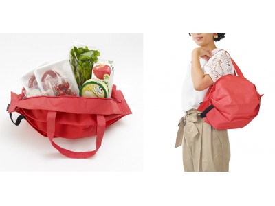 大ヒット中！ 一気にたためるバッグに、初めて保冷機能のついた『Shupatto　保冷バッグ』が新発売！