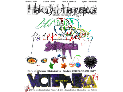 “POP”の可能性を広げるライブイベント「VICTERA」、第3回「VICTERA EXA」はZepp Shinjukuで開催！！