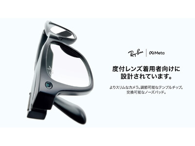 メガネスーパーが「Ray‐Ban Meta」の取扱いを5店舗から11店舗へ拡大