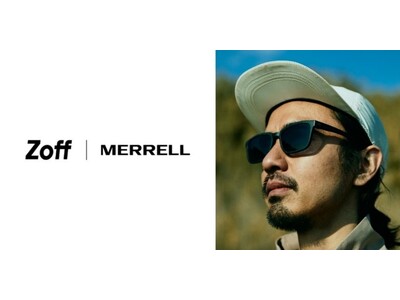 Zoffとアウトドアブランド「MERRELL」が初コラボレーション。昨夏に話題を呼んだMERRELLの「HYDRO MOC」から着想を得た、機能的かつサステナブルなサングラスが登場。