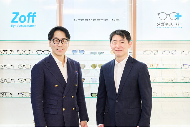 株式会社インターメスティック（Zoff）による、「メガネスーパー」を運営する株式会社ビジョナリーホールディングスの株式取得（完全子会社化）完了に関するお知らせ