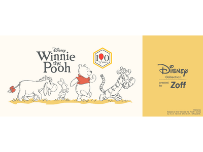 メガネブランド「Zoff」新ディズニーコレクション「”Winnie the Pooh” -Pooh’s Memorial-Disney Collection」が登場