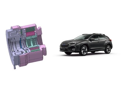 ジェイテクト、コンパクト電子制御カップリング「オイル共用式ITCC(R)」を新開発 ～SUBARU「クロストレック e-BOXER（ストロングハイブリッド）」に搭載～