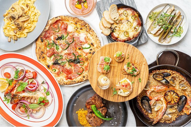 ハワイで愛されるスパニッシュイタリアンが日本初登場、都会で味わうリゾート体験をニュウマン高輪で。『Rigo SPANISH ITALIAN（TAKANAWA）』が9月12日オープン！