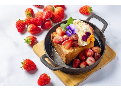 『紅ほっぺのフレンチトースト』が1月27日（火）より期間限定で販売！名古屋でしか食べられない“いちご沼”が誕生。提供開始から3年で25万食を突破した「飲めるフレンチトースト」が紅ほっぺで進化！