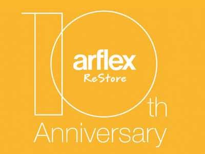 豊かな暮らしに長く寄り添うショップ。アルフレックス リストア 10th Anniversary
