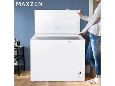 冷蔵もOK！たっぷり入る254L＆299Lの上開き冷凍庫２サイズを、ジェネリック家電ブランド「MAXZEN」より2024年2月21日から発売