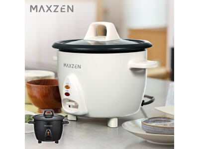 かんたん操作でおいしく炊けるワンタッチ炊飯器２色を、ジェネリック家電ブランド「MAXZEN」より2024年3月11日から発売