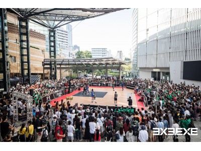 渋谷キャストにバスケットボールコートが出現 バスケットボールイベント シブヤxバスケ を開催 企業リリース 日刊工業新聞 電子版