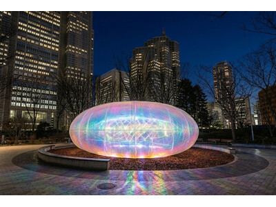万博のレガシー作品、東京の夜へ。奥中章人の光の作品が「TOKYO LIGHTS 2026」に登場