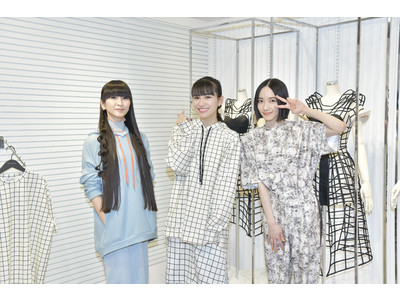 Perfume Closet第6弾アパレルアイテムを載せたファッショントラックが全国7都市を巡回！ラフォーレ原宿の店舗にメンバーがサプライズ登場！