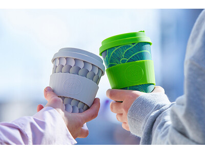 【Ecoffee Cup（エコーヒーカップ）】注目のエコ素材「ポリ乳酸（PLA）」に素材を変更し、より地球に優しくなって登場！