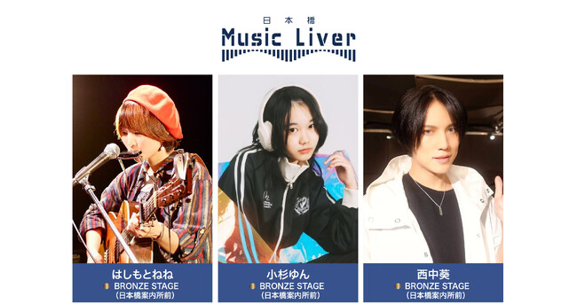 プレスリリース「ストリートミュージシャンの新聖地『日本橋 Music Liver』」のイメージ画像