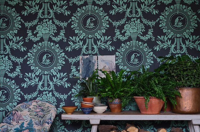 英国の最高級ペイントブランド Farrow&Ball フランスの歴史あるパーノン城に眠る物語を壁紙にした「The Purnon Papers」シリーズを11/17（月）日本で販売開始