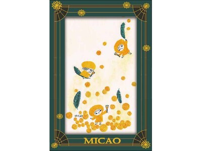 【日本橋三越】『MICAO 作品展』 ミモザの日（国際女性デー）に合わせて開催中。ひと針ひと針に心を込めて。MICAOの刺繍が彩る春の訪れ。3月5日(水）～開催中。3月22日(日）待望のサイン会開催。