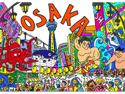 『鰐部マリエ　作品展』新梅田ロフト6階「グラフィックス」にて7/16～7/22まで開催中。関西初お披露目、一挙展示販売。