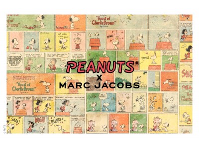 「マーク ジェイコブス」の新ラインTHE MARC JACOBSより「PEANUTS × MARC JACOBS」コラボレーションを発表
